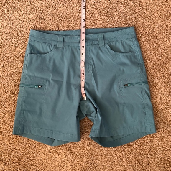 Teal Columbia Cargo Shorts - Picture 8 of 9